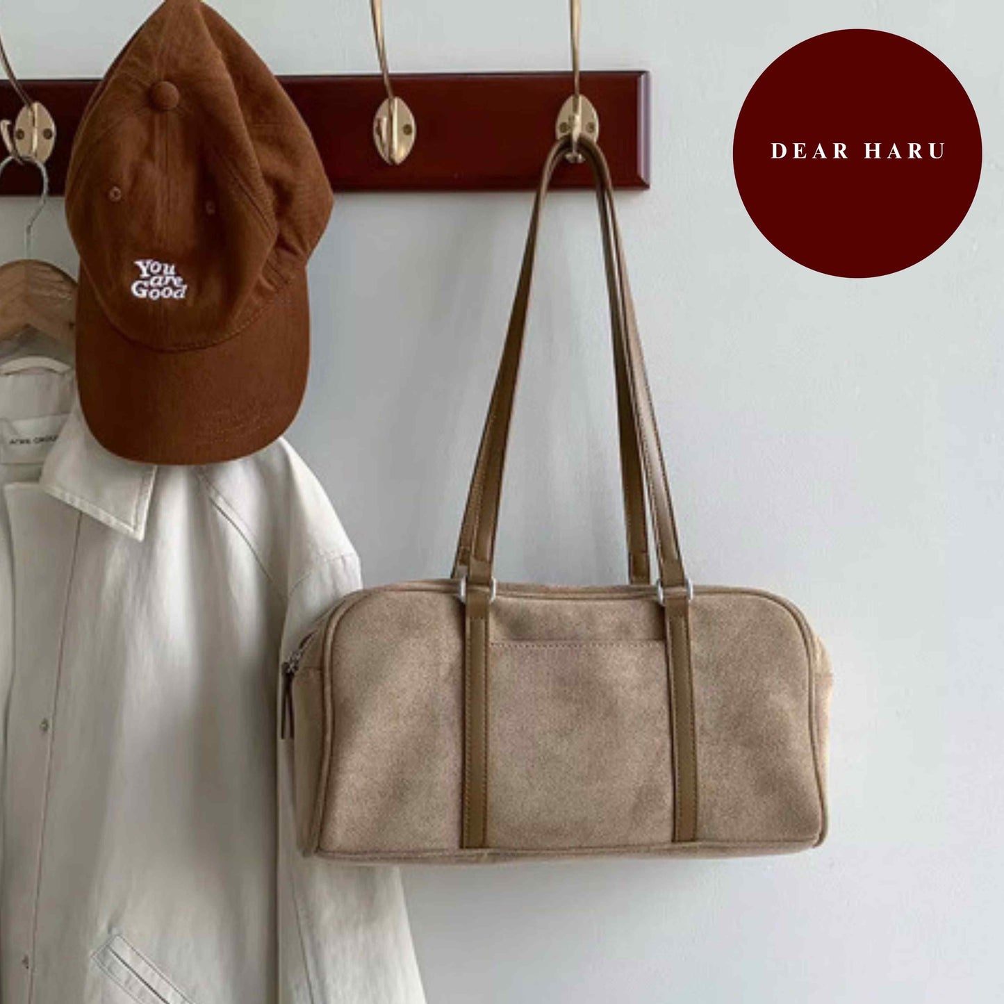 The Dione in apricot